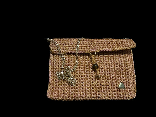 Gold-Pink Bag